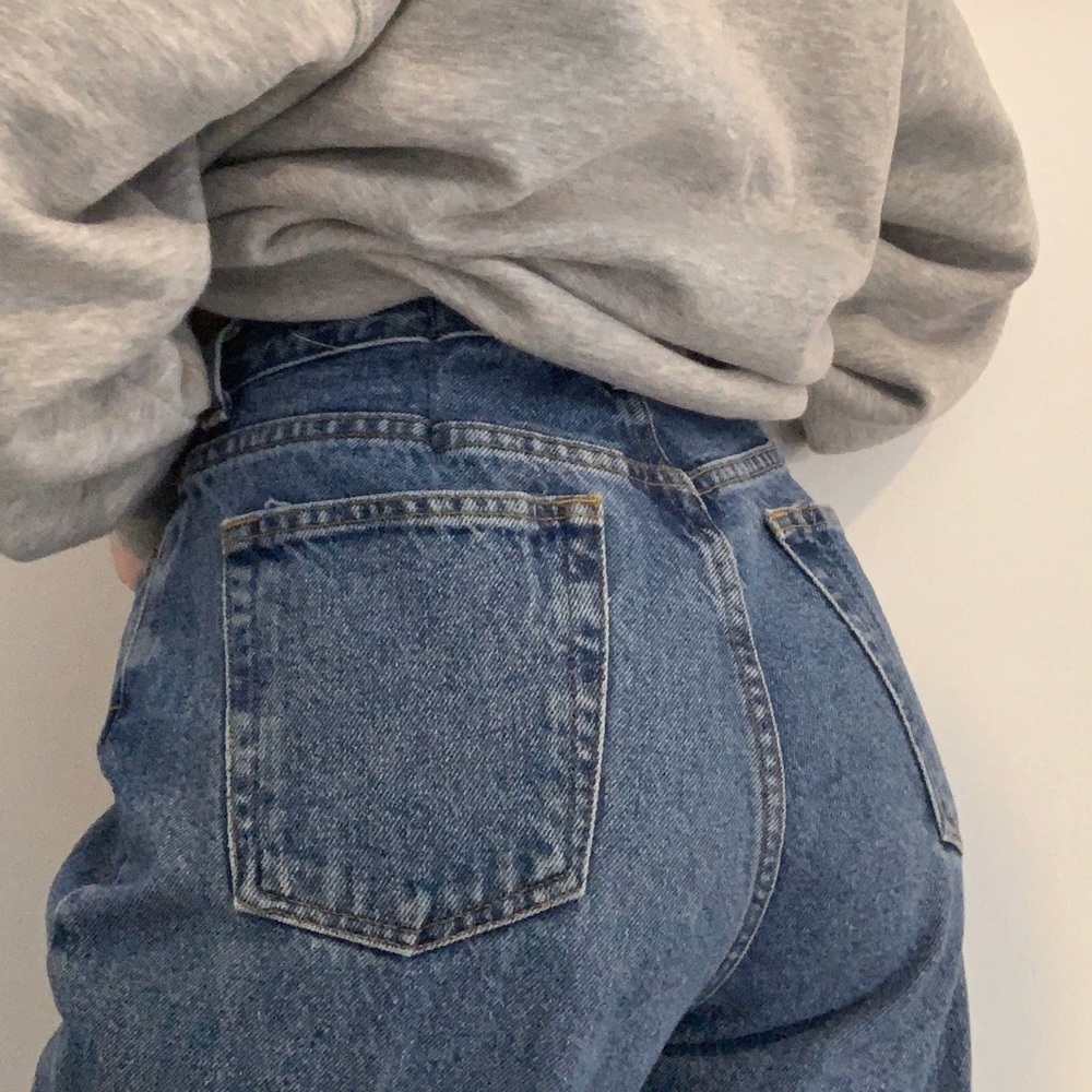 Vintage Ralph Lauren High Waisted Mom Jeans Size 8 - Picture 1 of 8